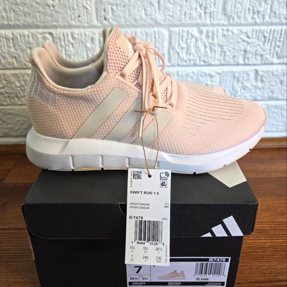 Adidas Swift Run 1.0 Light Pink Sneakers